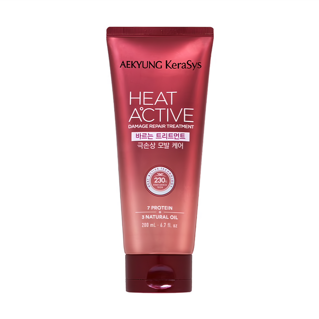 KERASYS Heat Active 熱活極度損傷吹整精華, 200ml, 1條
