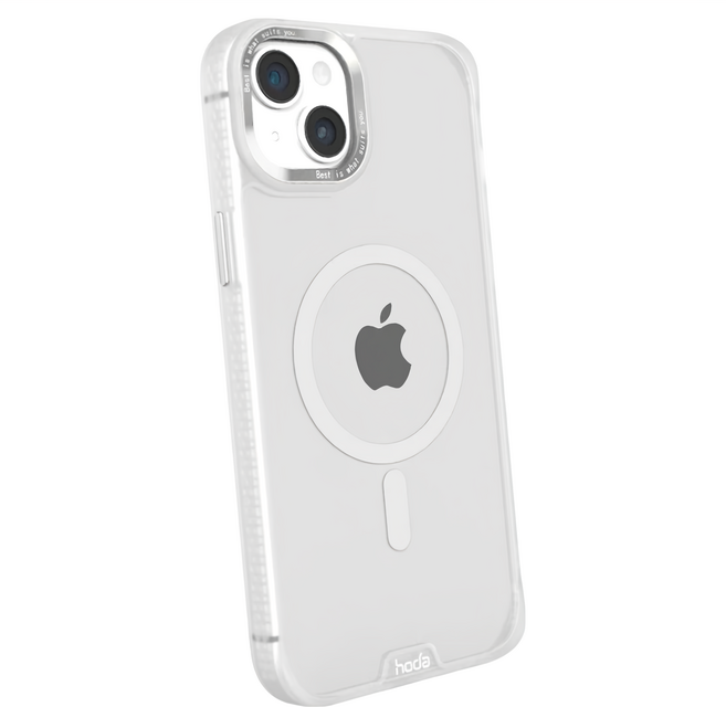 HODA 好貼 手機 保護殼 磁吸防摔殼 iPhone 16 MagSafe Compatible SGS軍規防摔 星光白