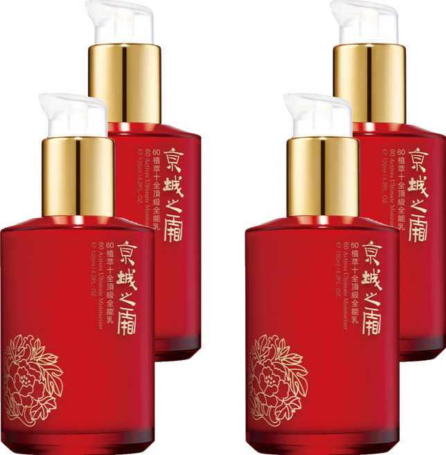 NARUKO 牛爾 京城之霜 台灣公司貨 60植萃十全頂級全能乳, 120ml, 4瓶