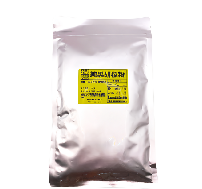 蔘大王 現磨純黑胡椒粉, 1包, 150g