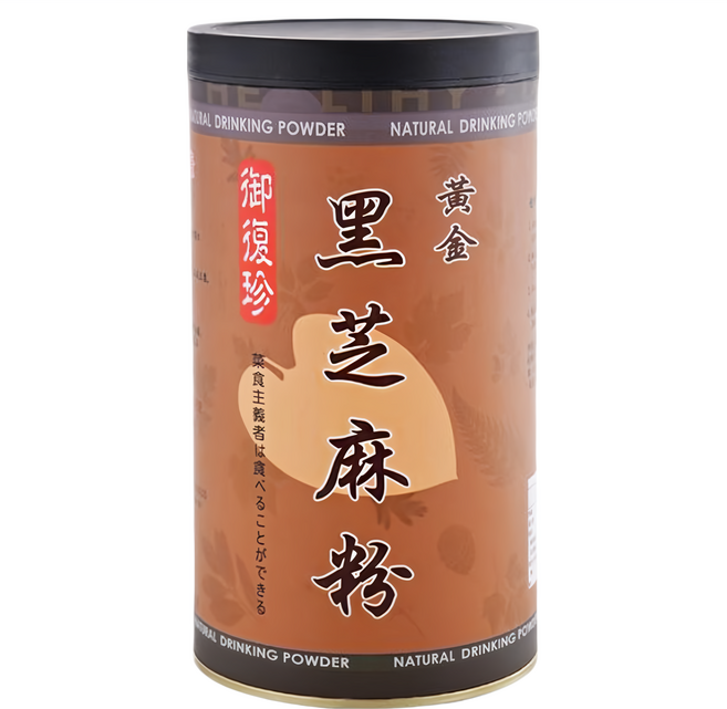 御復珍 黃金黑芝麻粉, 600g, 1罐