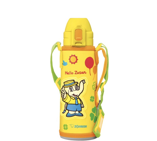 ZOJIRUSHI 象印 保冷瓶 SD-CAE50, 黃色, 520ml, 1個