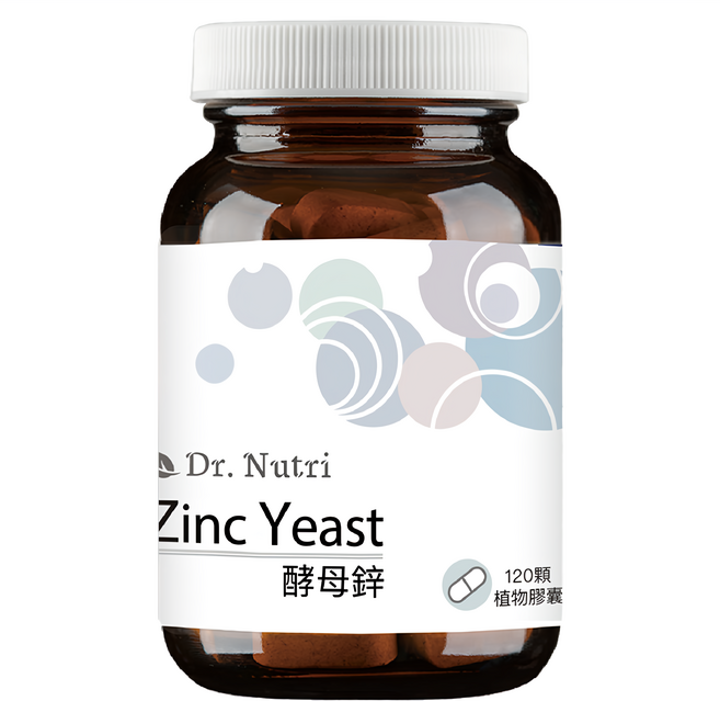 Dr. Nutri 芯漾生醫 酵母鋅膠囊, 390mg, 120顆, 1瓶