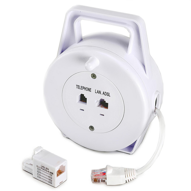 besttel 倍仕特 ADSL 網路/電話 mini兩用延長線 LAN-511/84+64, 1個, 4.6m