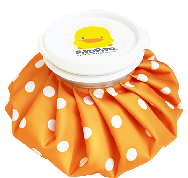 PiYOPiYO 黃色小鴨 多功能冰溫兩用敷袋 15cm, 1個