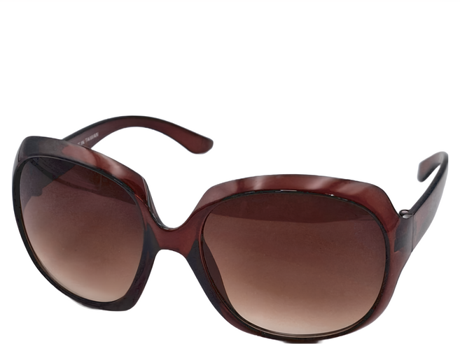 ALEGANT 魅力時尚感方圓框墨鏡