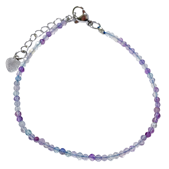 A1 寶石 增進愛情人際螢石手鍊 21W-150