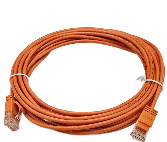 POLYWELL 寶利威爾 CAT6 極細高速網路線 RJ45 福祿克認證 PW15-W58-S050, 橘色, 1條, 5m