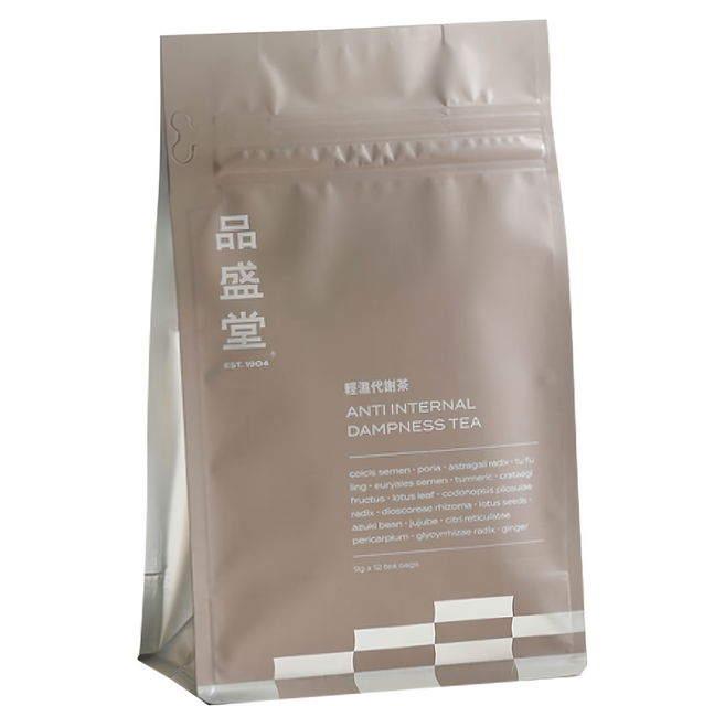 Pinshengtang 品盛堂 輕濕代謝茶, 9g, 12包, 1袋