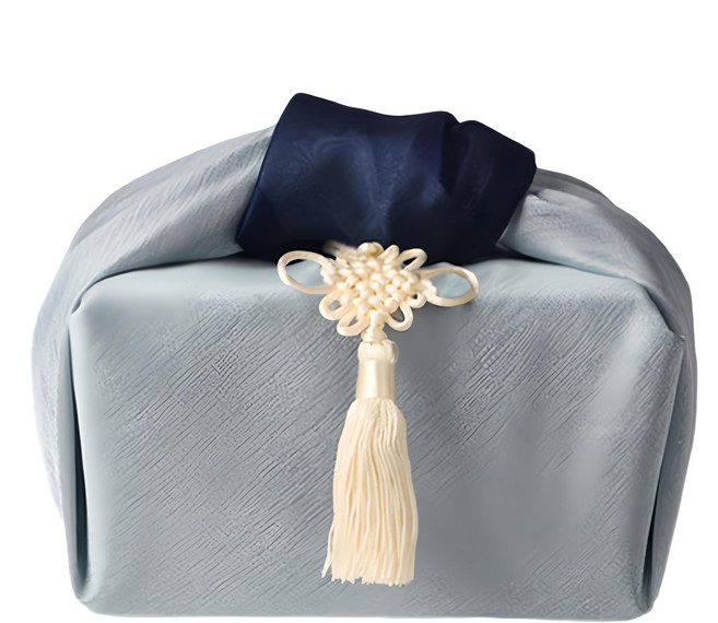 indi.k 傳統雙面韓式包袱布 (中), 藍光, 1個