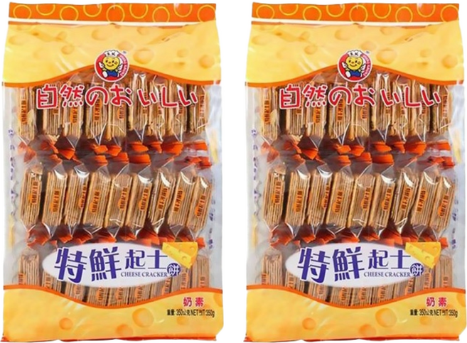 日日旺 特鮮起士餅, 350g, 2包