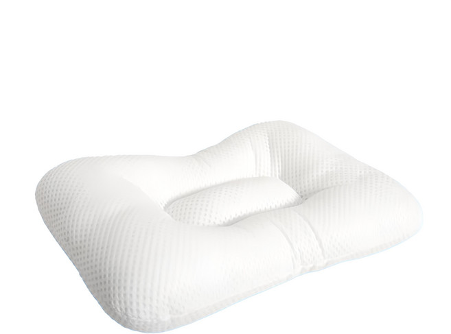 EmBrace 英柏絲 蝶型枕系列 可水洗人體工學 舒鼾枕 MIT台灣製 3D透氣款, 白色, 1個