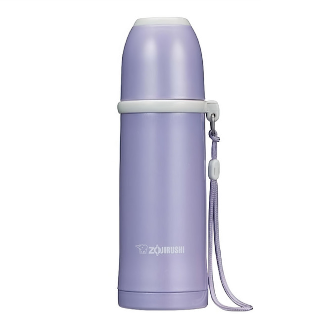 ZOJIRUSHI 象印 不鏽鋼真空保溫杯, 珍珠紫, 200ml, 1個