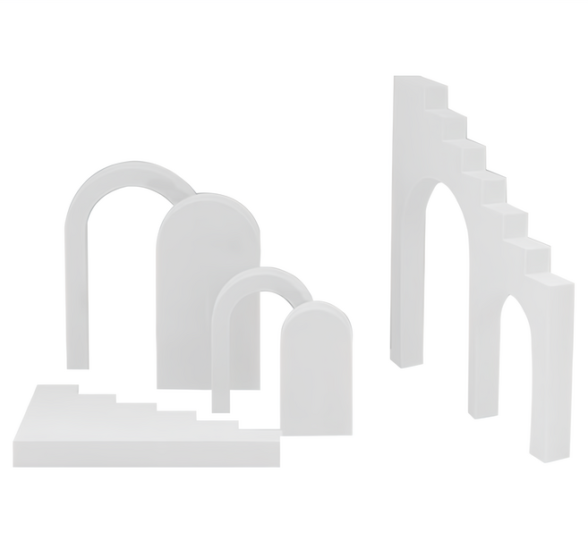 리빙준 촬영용 디피박스, 화이트, 1개