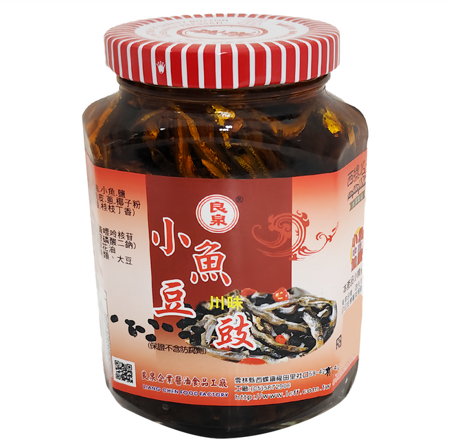 良泉 丁香豆鼓 川辣, 400g, 1罐