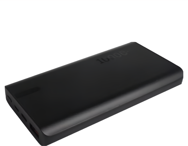 20W快充行動電源 10000mah, MCK-NP1F, 黑色