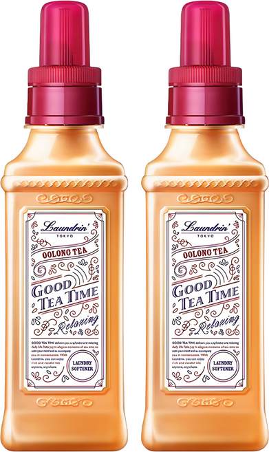 Laundrin' 朗德林 Good Tea Time柔軟精 烏龍茶香, 600ml, 2瓶