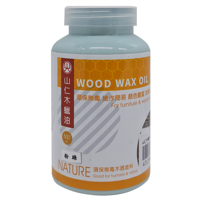 山仁木蠟油 環保無毒家具木器漆料 容量500ml, 1罐