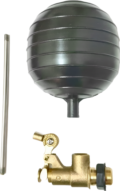 六分水塔浮球進水器, 美式 黑色