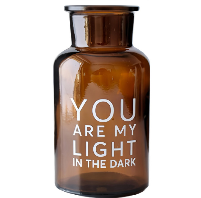 Meric Garden 北歐ins風創意簡約裝飾玻璃花瓶, 棕色