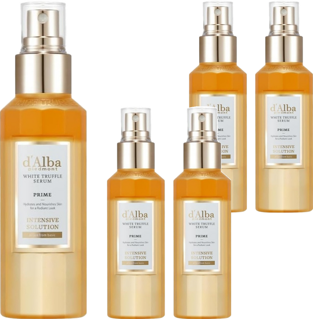 d'Alba 保濕噴霧 4代 prime 讓肌膚煥發水潤光澤, 50ml, 5瓶