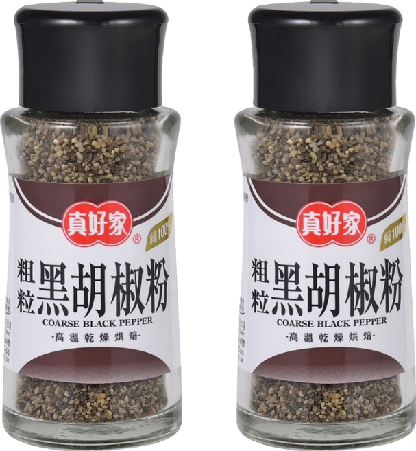 真好家 黑胡椒粉粗粒, 2罐