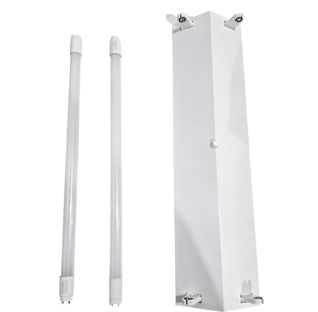 TOA 東亞照明 T8 山型燈具 2尺雙管 含管, 不適用, 1組