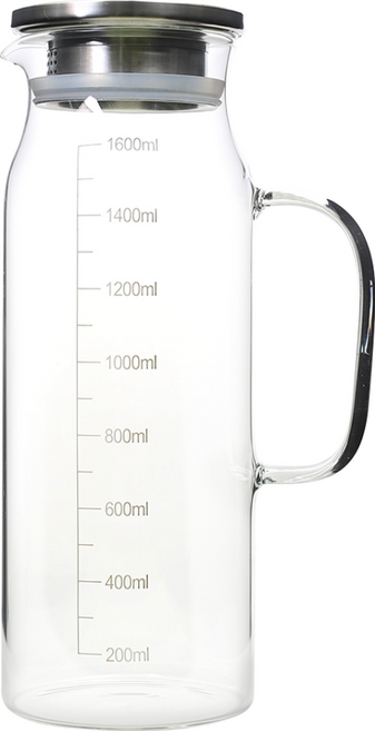 MAKA EVERY ONE KITCHEN 耐熱玻璃水壺, 透明, 1.6L, 1個