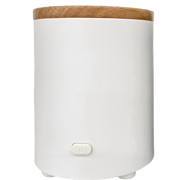 日系無水香氛機 + 2瓶精油, CAAD0056S2, 白色-香味隨機