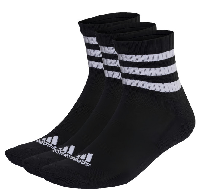 adidas 愛迪達 3S C SPW MID 3P 短襪