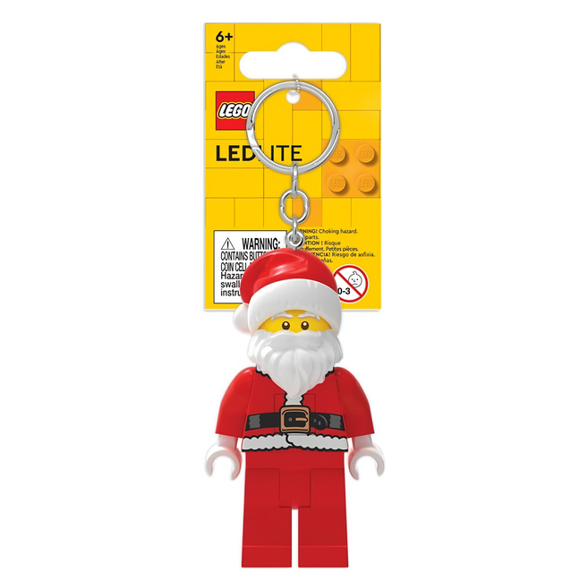 LEGO LED 鑰匙圈燈 6歲以上, 聖誔老人, 1個