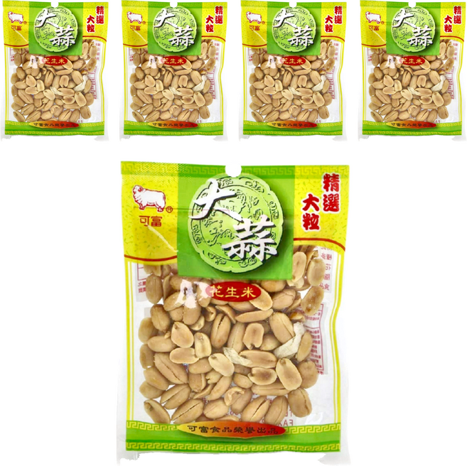 可富 大蒜花生米, 60g, 5包