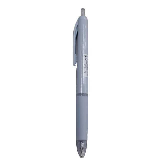 PILOT 百樂 油性原子筆 0.7mm BAB17LGYB 黑芯, 灰藍色, 10支
