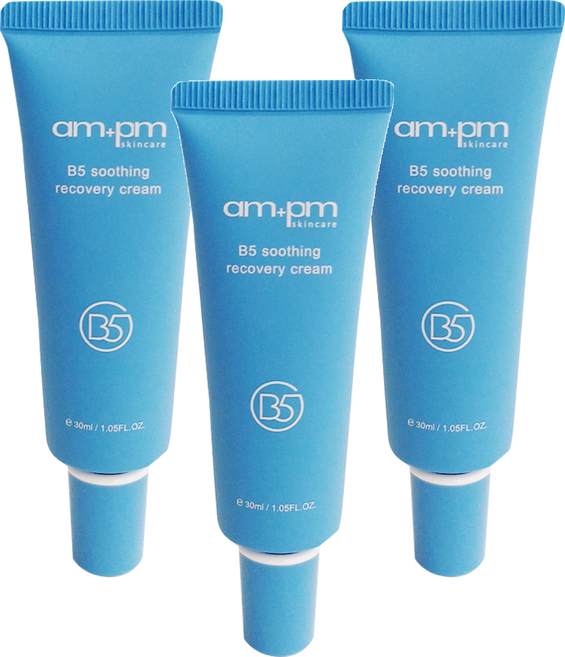 NARUKO 牛爾 am pm 台灣公司貨 B5舒緩保濕萬能霜, 30ml, 3條