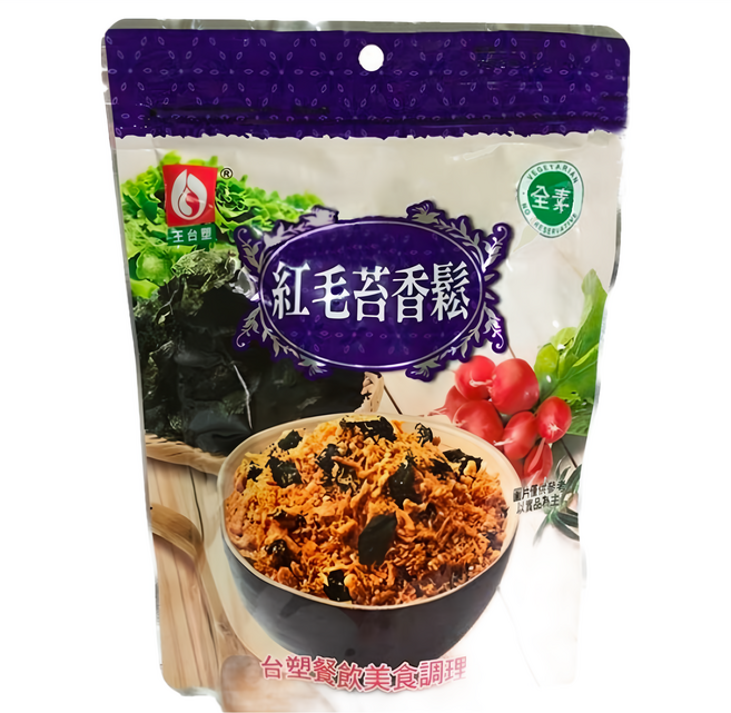 台塑餐飲 紅毛苔香鬆, 250g, 1包