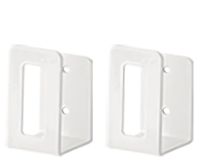 懶角落 廚房壁掛置物架砧板架 鐵製 尺寸約4.5x5x8cm, 1個