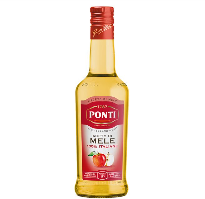 PONTI 蘋果醋, 500ml, 1瓶