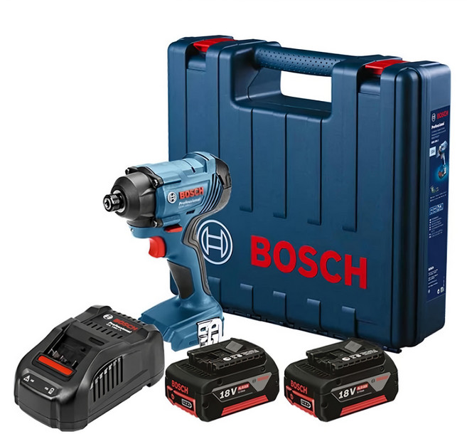 BOSCH 博世 台灣公司貨 18V鋰電衝擊起子機套裝組 GDR180-LI 153 x 234mm 1.37kg, 1組