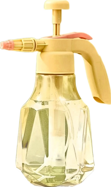 德利生活 氣壓式噴水器 1.5L, 黃色, 1件