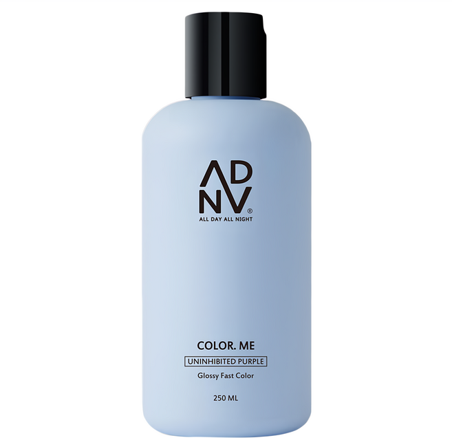 A.D.A.N 全時呵護 補色洗髮精/彩染補色劑 不羈紫, 250ml, 1瓶