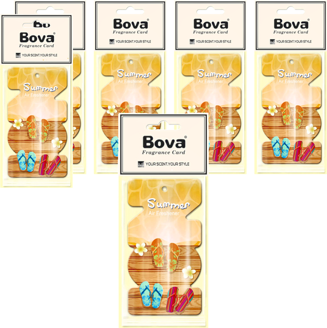 Bova 法柏精品香氛 夏日香氛卡 檸檬馬鞭草, 15g, 6包