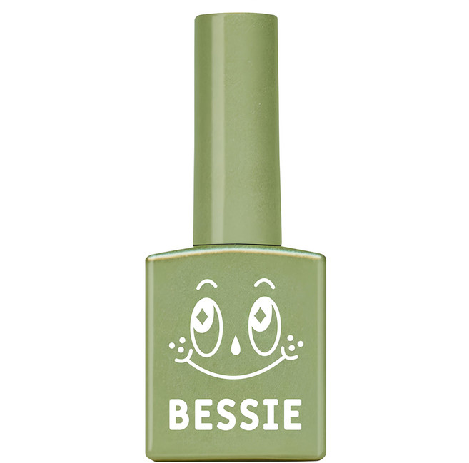 BESSIE 亮片系列 美甲凝膠, GL29 莫西多檸檬綠, 11ml, 1瓶