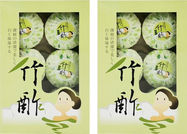 QUEEN BEE 蜂王 竹酢香皂 6入, 100g, 12入
