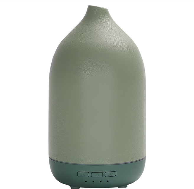 天然陶瓷精油香薰機, 單一商品, 酪梨綠