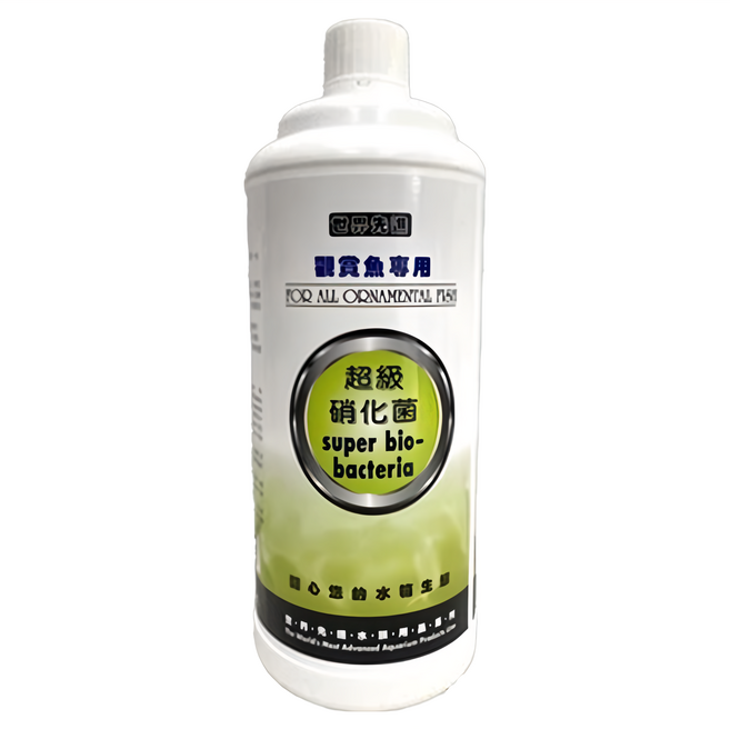 Mr.Aqua 水族先生 世界先進 超級硝化菌水質穩定劑 M-62-1, 1L, 1瓶