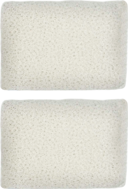 MUJI 無印良品 海綿香皂盤, 2個, 白色