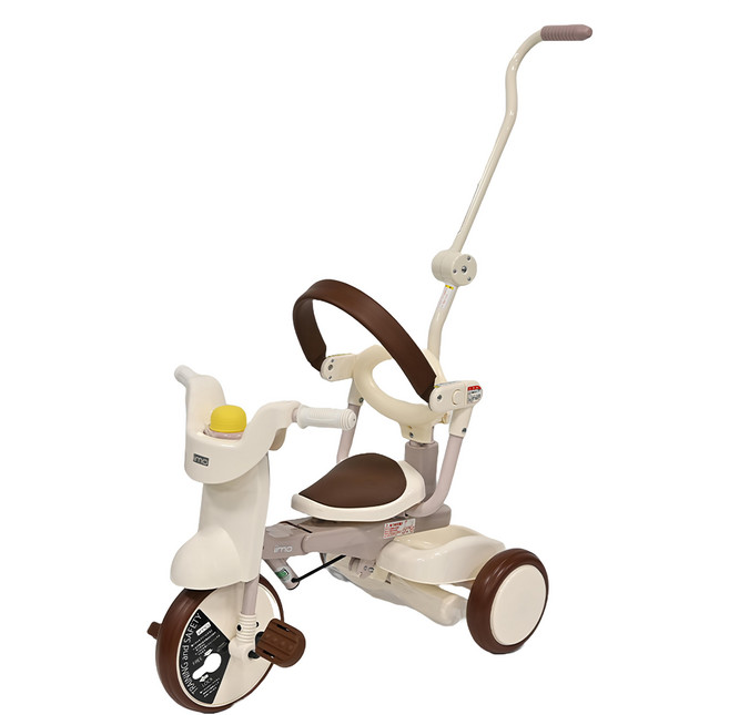 iimo 升級款 02 兒童三輪車, 白色, 1台