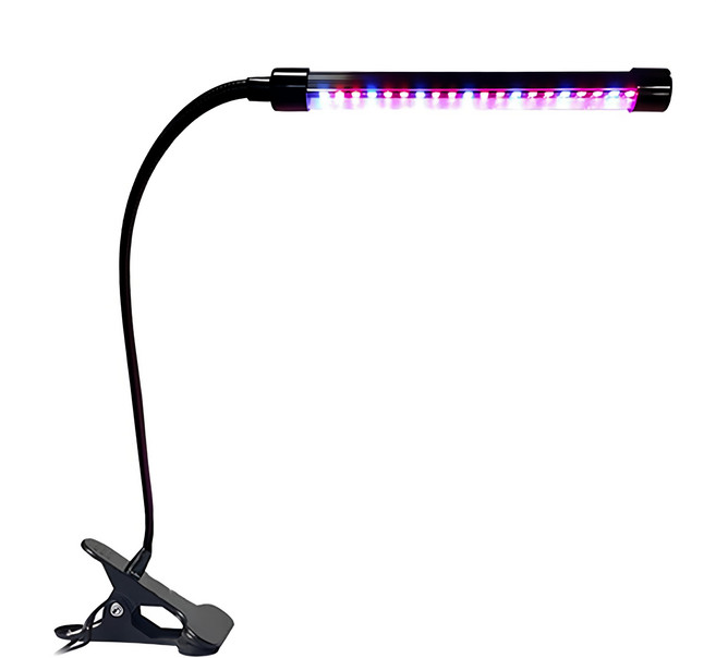 Neon 台灣霓虹 USB單燈調光定時植物生長燈 3種光源模式 9段調光等級 防潑水/防塵, 1組