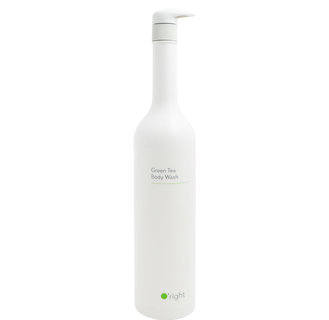 O'right 歐萊德 綠茶沐浴乳, 綠茶, 1L, 1瓶