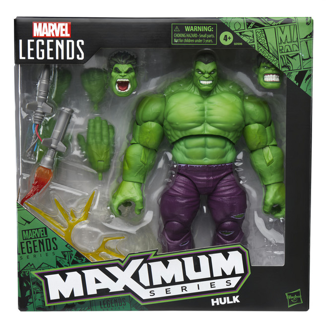 Hasbro 孩之寶 MARVEL 漫威 傳奇極致系列 浩克 6吋, 1盒